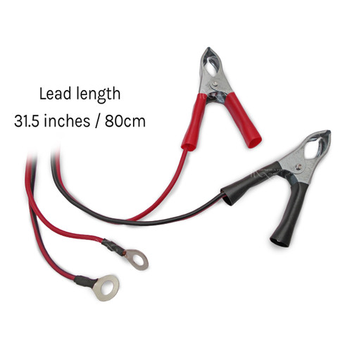 12v Battery Charging Leads for Control Panel 28427